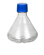 PC Erlenmeyer Flask, 3000ml, Baffled base, sterile